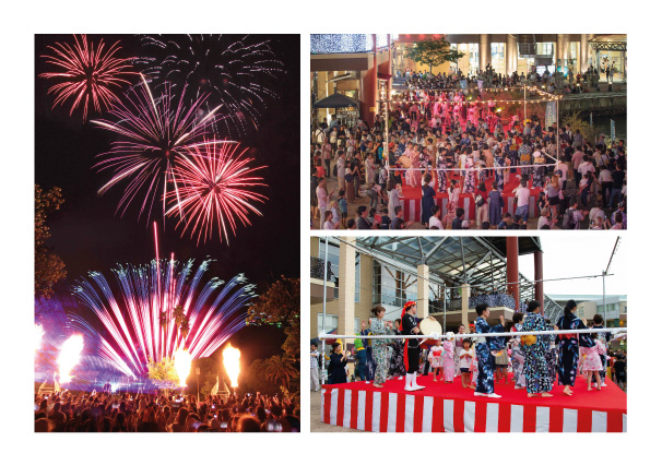 開催延期のお知らせ ベイサイドプレイス夏の盆踊り 花火大会 福岡観光のレジャースポット都市と港が交わる場所 ベイサイドプレイス博多 開催延期のお知らせ ベイサイドプレイス夏の盆踊り 花火大会 福岡観光のレジャースポット都市と港が交わる場所 ベイサイドプレイス博多