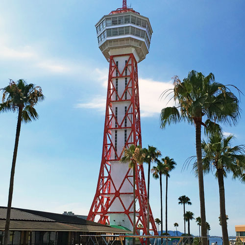 » 博多ポートタワー ｜ 福岡観光のレジャースポット都市と港が交わる場所｜ベイサイドプレイス博多